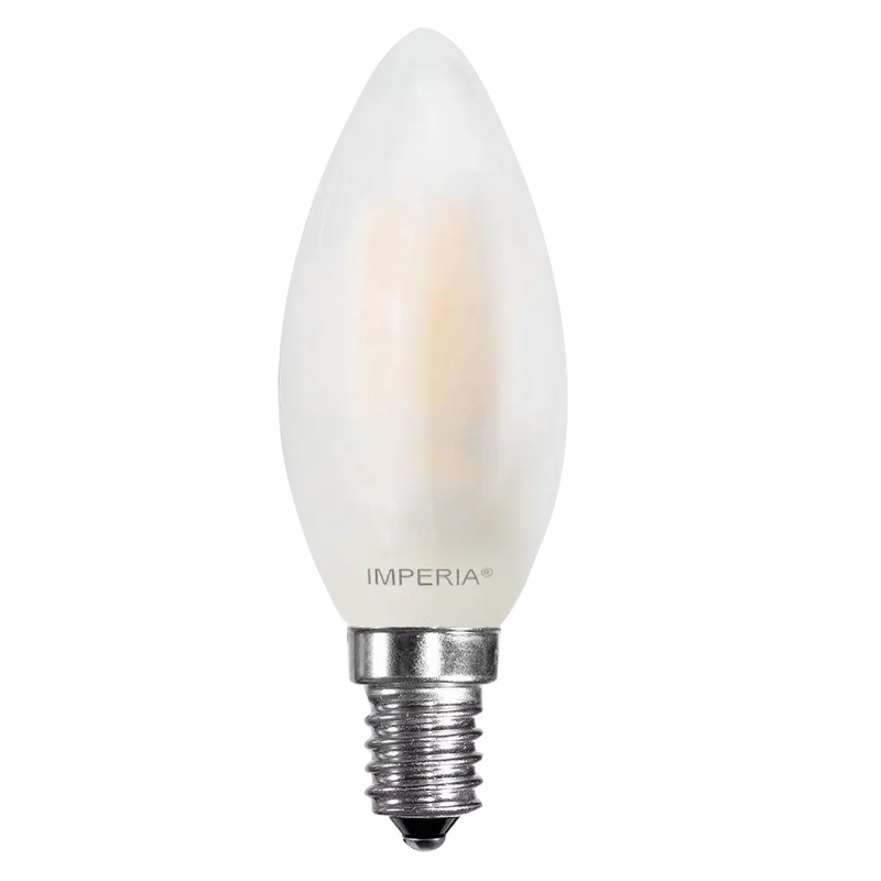 LAMPADINA LED OLIVA IMPERIA E14 2700K 6W 230V 25000H FIL.SMER. 206966
