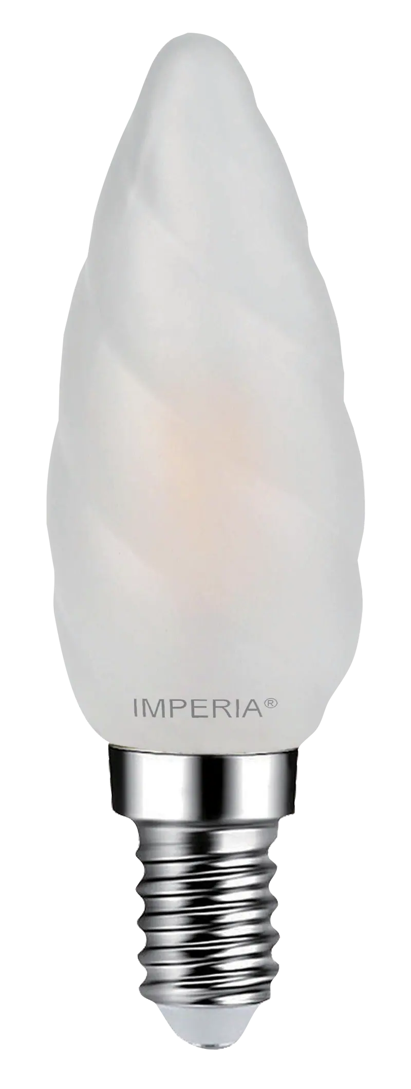 LAMPADINA LED TORTIGLIONE IMPERIA E14 6W 2700K 25000H FILAM. SMER 206942