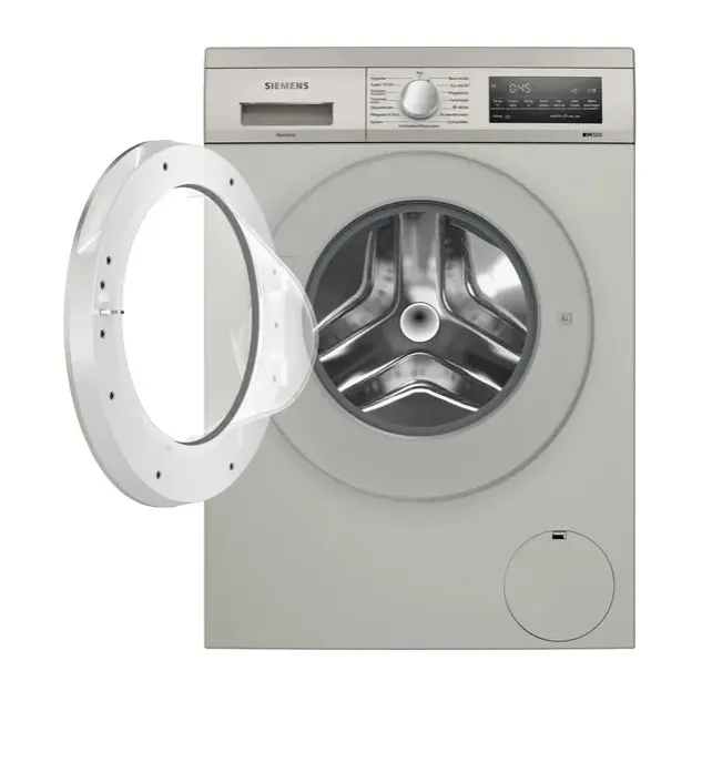 Lavatrice Siemens WU14UTS8 iQ500 da 9 kg 1400 giri/min colore argento