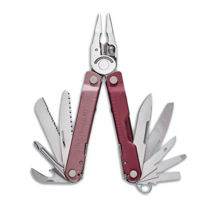 Leatherman rebar heathered cranberry