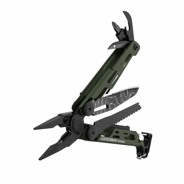 Leatherman signal green top