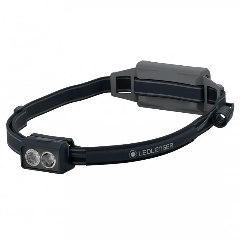 LED lenser neo 3 black/gray con fascia toracica