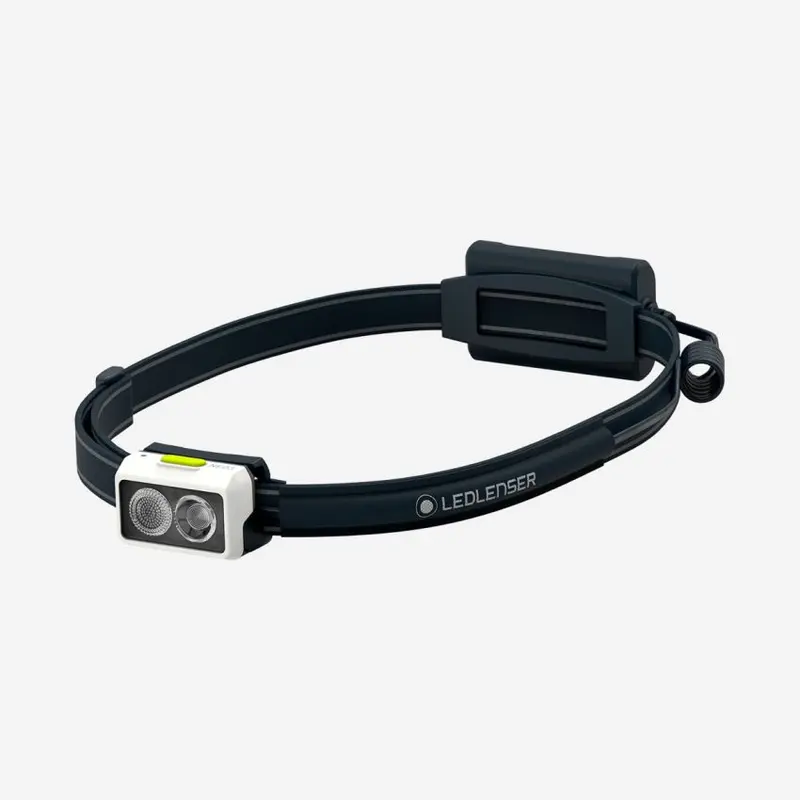 LED lenser neo 3 white/lime con fascia toracica