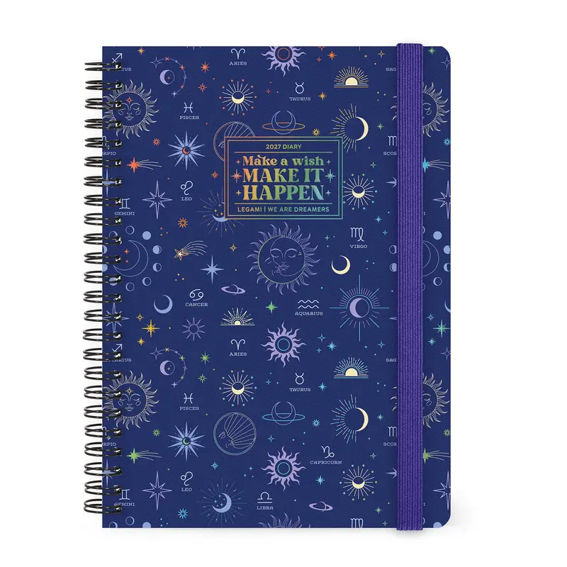 Legami Agenda Settimanale Spiralata Large 2027 - Celestial