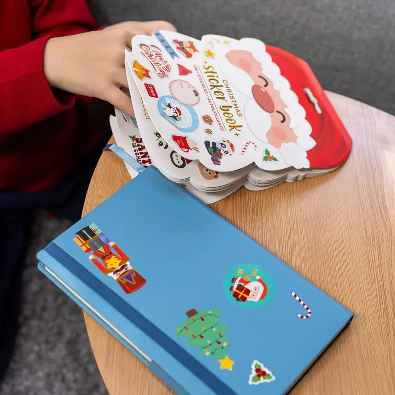 Legami Christmas Sticker Book - Libro con 150+ Adesivi Natalizi