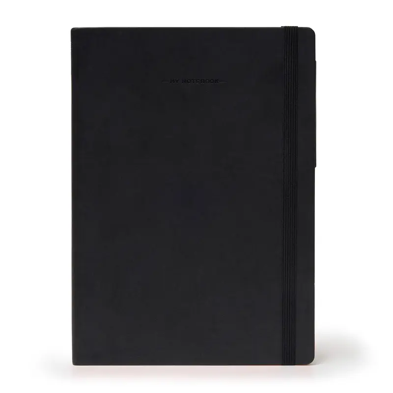 Legami My Notebook Quaderno Large a Righe Nero
