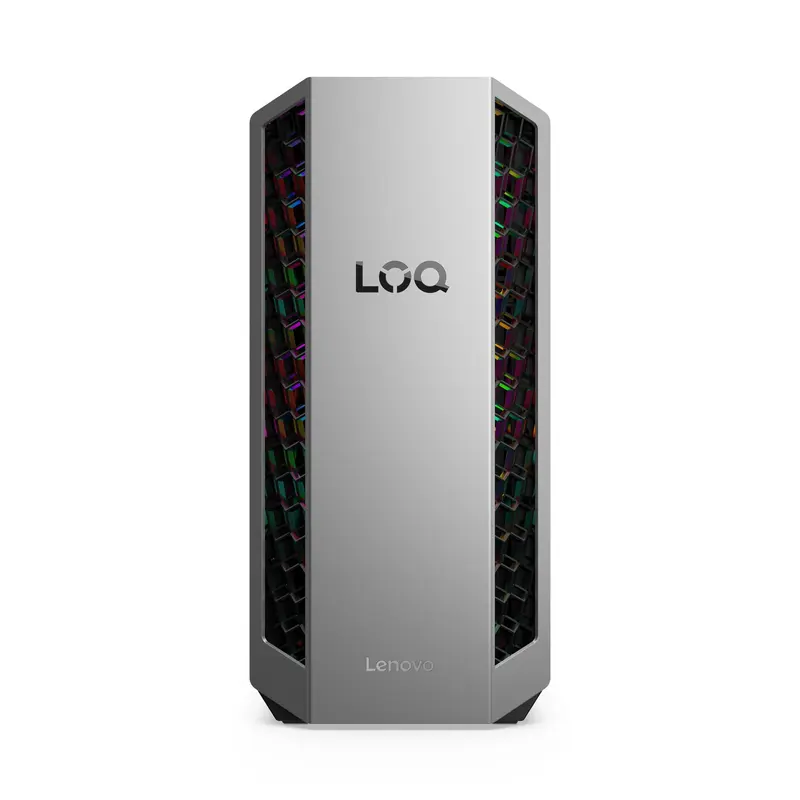 Lenovo LOQ Tower 26ADR10 AMD Ryzen™ 7 8745HX 16 GB DDR5-SDRAM 1 TB SSD NVIDIA GeForce RTX 5060 Windows 11 Home PC Nero