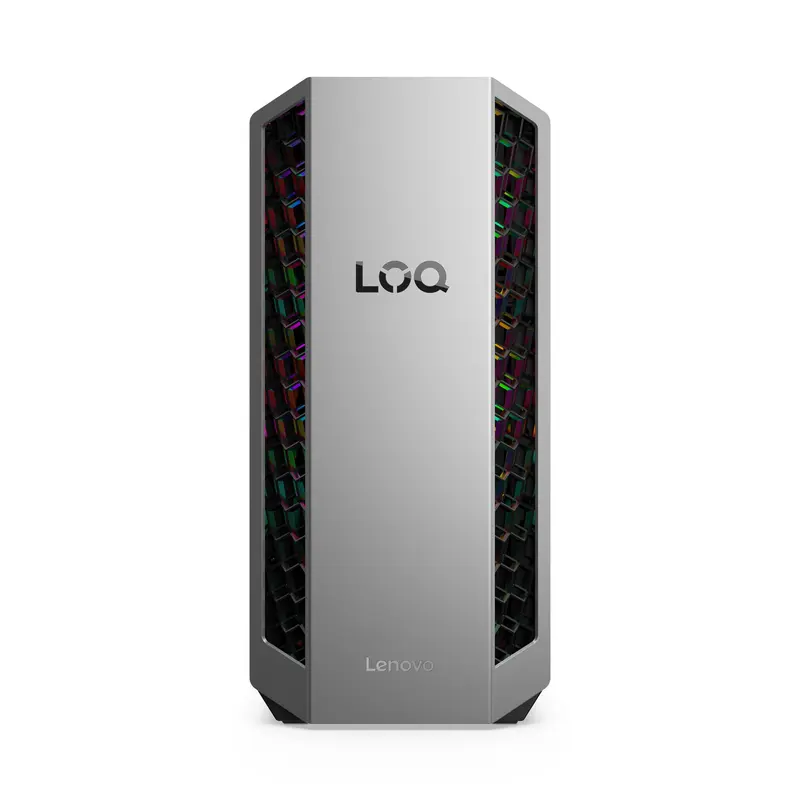 Lenovo LOQ Tower 26ADR10 AMD Ryzen™ 7 8745HX 32 GB DDR5-SDRAM 1 TB SSD NVIDIA GeForce RTX 5070 Windows 11 Home PC Nero