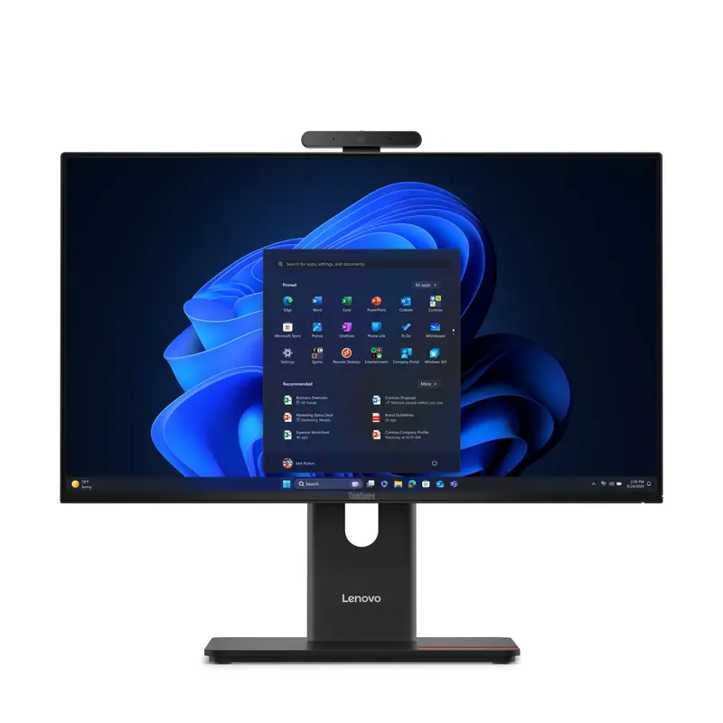 Lenovo ThinkCentre M70a Gen 6 Intel Core Ultra 5 235T 60,5 cm (23.8") 1920 x 1080 Pixel PC All-in-one 16 GB DDR5-SDRAM 512 GB SSD Windows 11 Pro Wi-Fi 6E (802.11ax) Nero