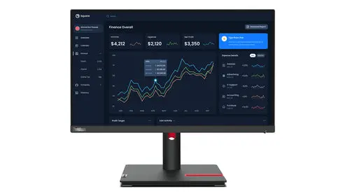 Lenovo ThinkVision T22i-30 Monitor PC 54,6 cm (21.5") 1920 x 1080 Pixel Full HD LED Nero