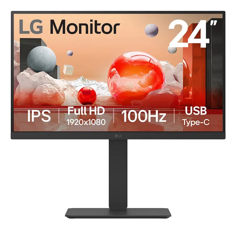 LG 24BA650 Monitor PC 60,5 cm (23.8") 1920 x 1080 Pixel Full HD LED Nero