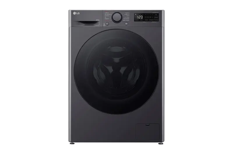 LG V5WD95SLIMB lavasciuga Libera installazione Caricamento frontale Nero E