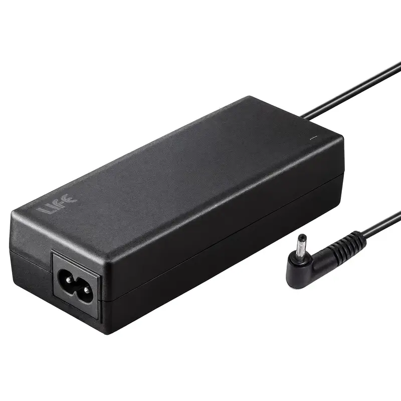 Life Alimentatore switching per notebook e computer PC portatili, compatibile con ASUS e Samsung, caricabatteria Laptop 19V con output max 63W