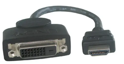 LINDY ADATTATORE CAVO HDMI/DVI-D, M/F, 20CM