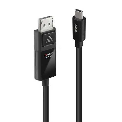LINDY CAVO ADATTATORE USB TIPO C A DISPLAYPORT 8K60, 1M