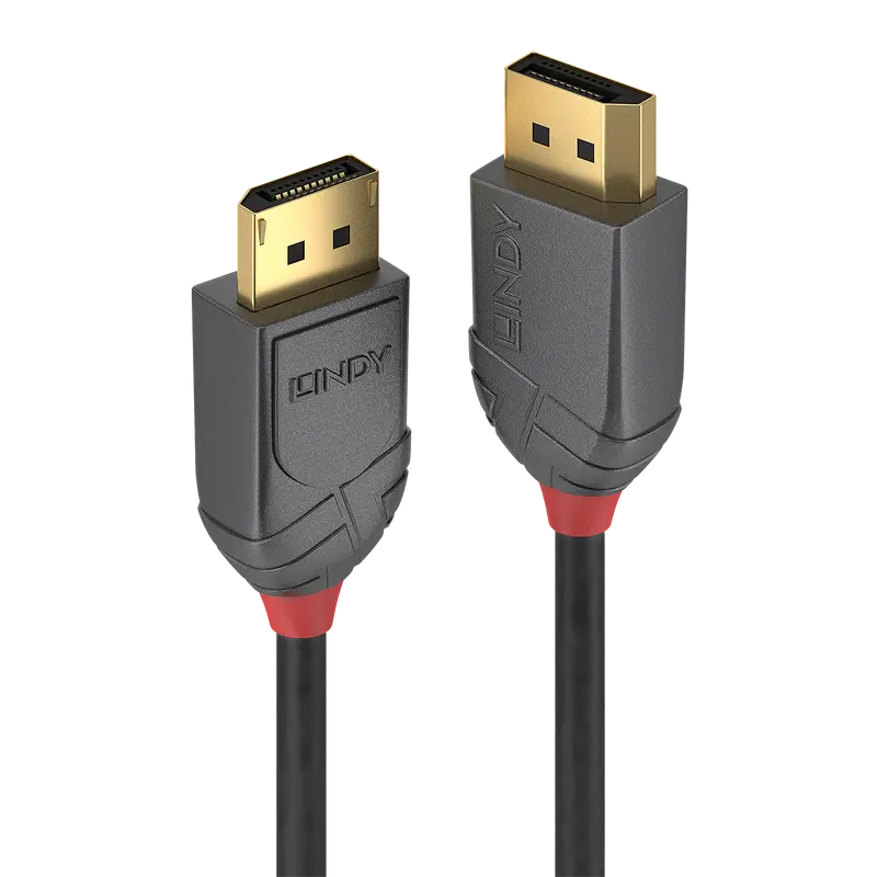 LINDY CAVO DISPLAYPORT 1.4 ANTHRA LINE, 1M