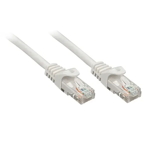 LINDY CAVO PATCH CAT.5E U UTP 2MT GRIGIO CON CONNETTORE RJ45