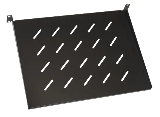 LINK RIPIANO PER ARMADIO 19" 1 UNITA PROFONDITA 350 MM NERO