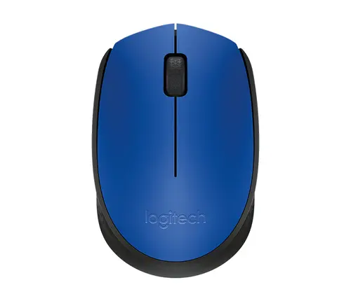 LOGITECH MOUSE WIRELESS OTTICO M171 BLU