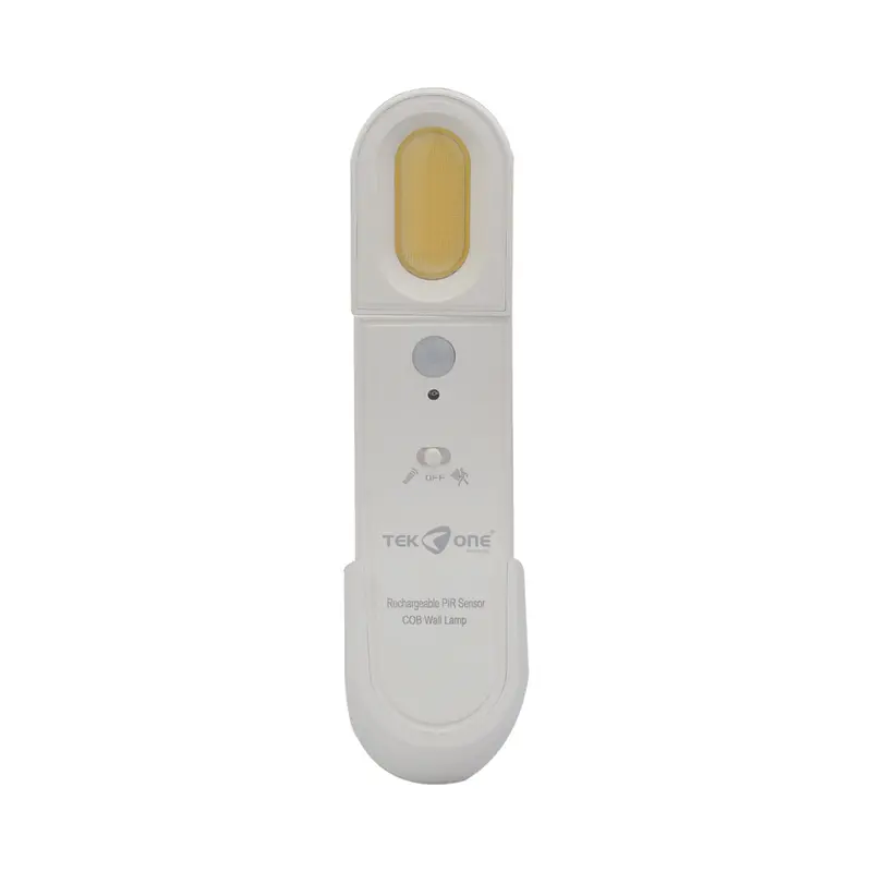 Luce Notturna TekOne con Sensore di Movimento – LED COB, Rotazione 360°