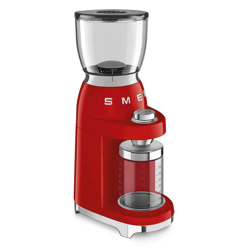 Macinacaffè Smeg Colore Rosso Lucido