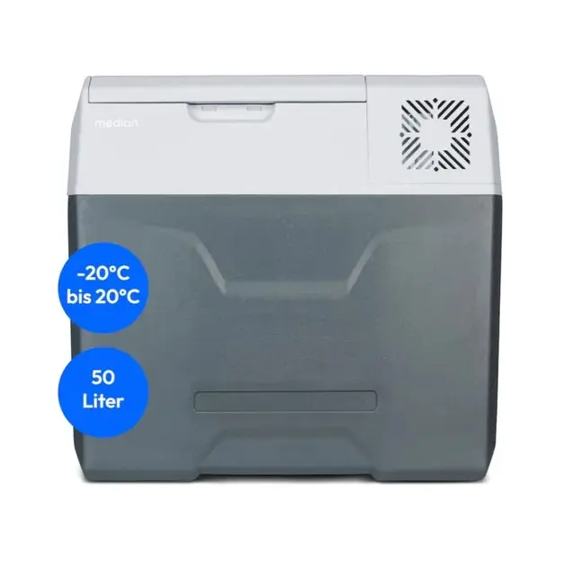 Medion MD13112 CC50 Kompressor Kühlbox Kühl und Warm 47L Kapazität 5V USB, 12/24V -220-240V grau