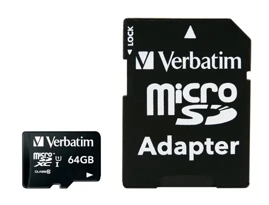 MICRO SD 64GB CLASS10 VERBATIM