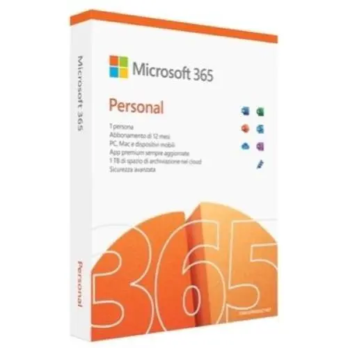 MICROSOFT M365 PERSONAL ITALIAN SUBSCR 1YR 1 USER