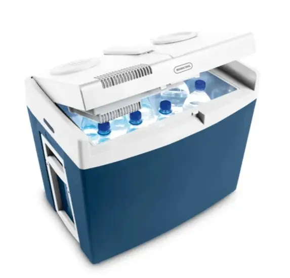 Mobicool MT35W thermoelektrische Kühlbox 34L 12V / 240V blau mit Rollen