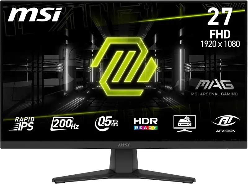 MONITOR MSI LED IPS 27 GAMING G272F 200HZ 0.5MS FULL-HD HDMI/DP