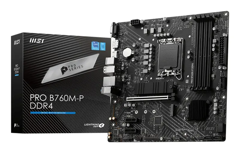 MOTHERBOARD 1700 PRO B760M-P DDR4