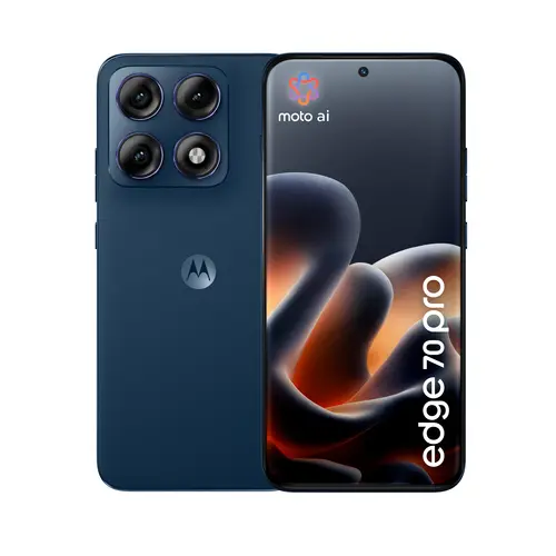 Motorola edge 70 pro 17,2 cm (6.78") Doppia SIM Android 16.0 5G USB tipo-C 8 GB 256 GB 6500 mAh Blu scuro
