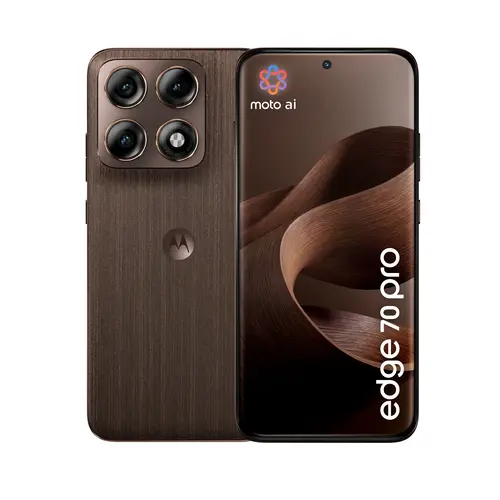 Motorola edge 70 pro 17,2 cm (6.78") Doppia SIM Android 16.0 5G USB tipo-C 8 GB 256 GB 6500 mAh Legno