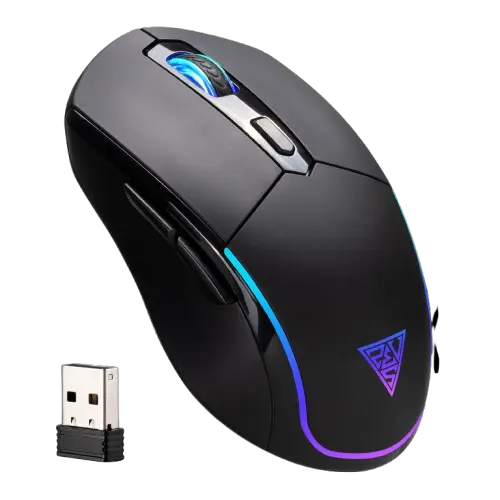 MOUSE GAMING WIRELESS HADES M2 LUCI RGB GAMDIAS 4800DPI