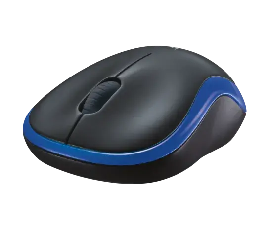 MOUSE WIFI M185 BLUE