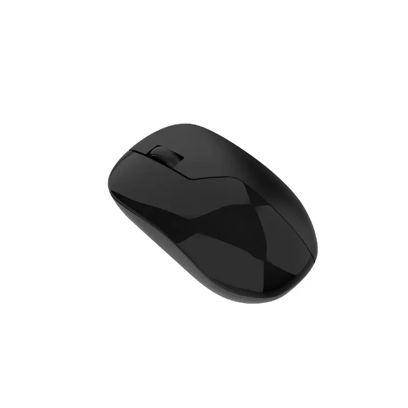 Mouse Wireless Ottico Ricaricabile 2.4G – Design Ergonomico, Ultra Silenzioso nero