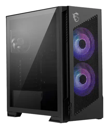 MSI CASE MID TOWER, 2 USB, 1 TYPE-C, 2X160MM ARGB FAN, 1X120MM NO-ARGB FAN, ARGB+PWM CONTROL BOARD,