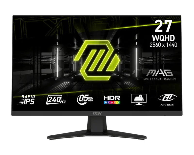 MSI MAG 274QFDE X24 Monitor PC 68,6 cm (27") 2560 x 1440 Pixel Wide Quad HD LCD Nero