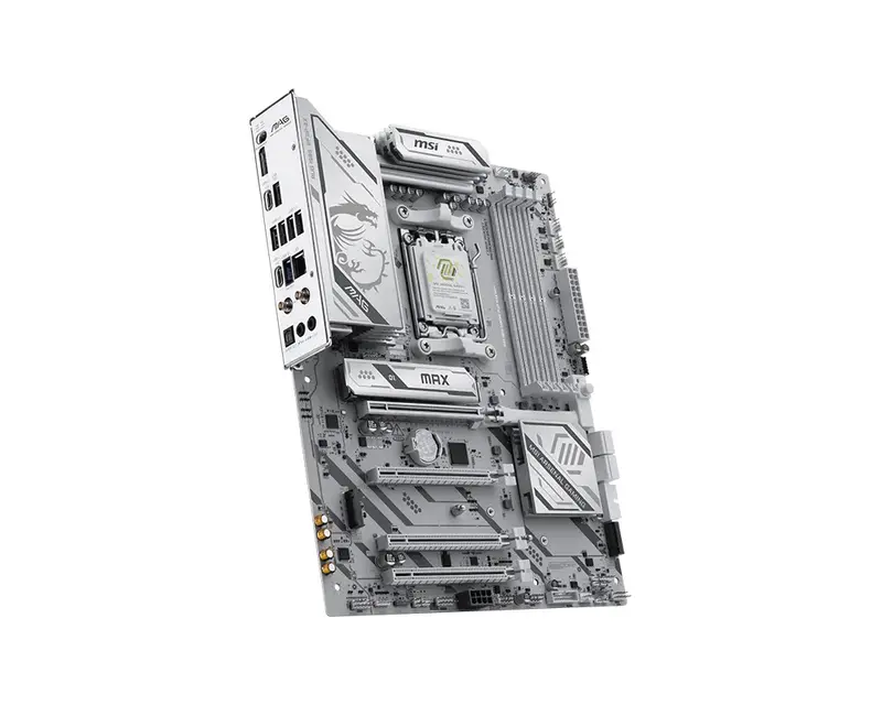 MSI MB AMD MAG B850 GAMING PLUS MAX WIFI,B850,AM5,4DDR5,4PCI-Ex16,3M.2,4SATA3,3USB10G,6USB5G,8USB2.0