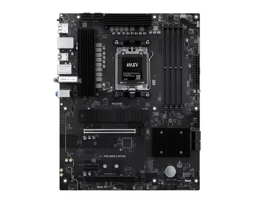 MSI MB PRO B850-S WIFI6E,AM5,4DDR5,2PCI-Ex16,1PCI-Ex1,2M.2,4SATA3,5USB 10G,6USB 5G,4USB2,HD AUDI