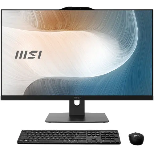 MSI Modern AM272P 1M-1235AT All-in-One PC Intel Core 7 150U 68,6 cm (27") 1920 x 1080 Pixel PC All-in-one 16 GB DDR5-SDRAM 1 TB SSD Windows 11 Pro Wi-Fi 6E (802.11ax) Nero