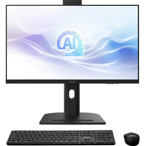 MSI Modern AM273QP AI 1UMG-221AT Intel Core Ultra 7 155H 68,6 cm (27") 2560 x 1440 Pixel PC All-in-one 32 GB DDR5-SDRAM 1 TB SSD Windows 11 Pro Wi-Fi 6E (802.11ax) Nero