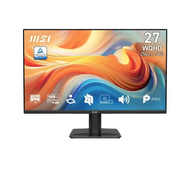MSI PRO MP275QDE E14 27 Zoll QHD IPS Office Monitor 144Hz 16