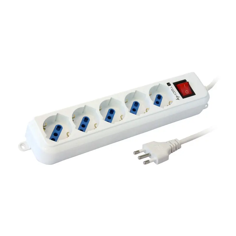 Multipresa 5 posizione con interrutt