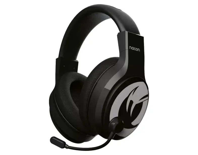 NACON CUFFIE GAMING GH-120BLK PC PS4 XB1 NERE