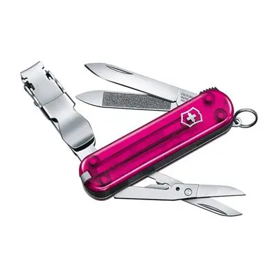 Nail Clip 580 Pink Transp