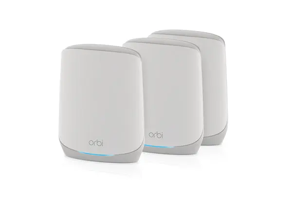 NETGEAR Orbi RBK763S Banda tripla (2.4 GHz/5 GHz/5 GHz) Wi-Fi 6 (802.11ax) Bianco 7 Interno
