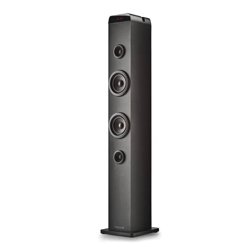 NGS ALTOPARLANTE WIRELESS, 50W, BLUETOOTH 5,4, USB AUX OTTICO RADIO FM, DISPLAY LED E CUSTODIA IN LE