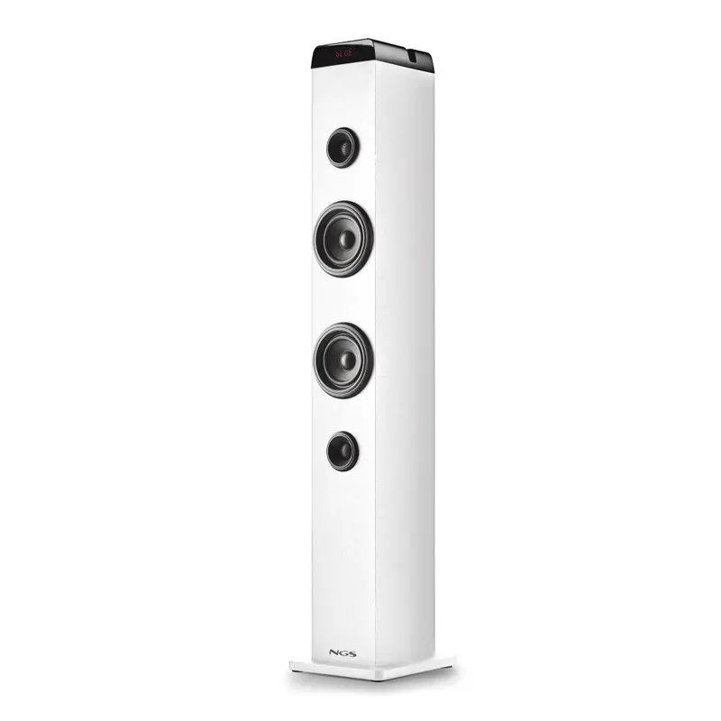 NGS ALTOPARLANTE WIRELESS, 50W, BLUETOOTH 5,4, USB AUX OTTICO RADIO FM, DISPLAY LED E CUSTODIA IN LE