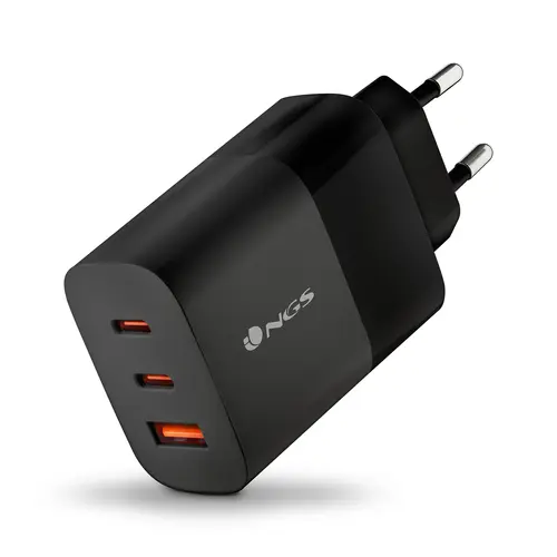 NGS CARICATORE DA PARETE ULTRAVELOCE DA 65 W CON 3 PORTE